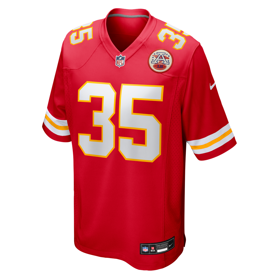 Christian Okoye Kansas City Chiefs Game Jersey - Red