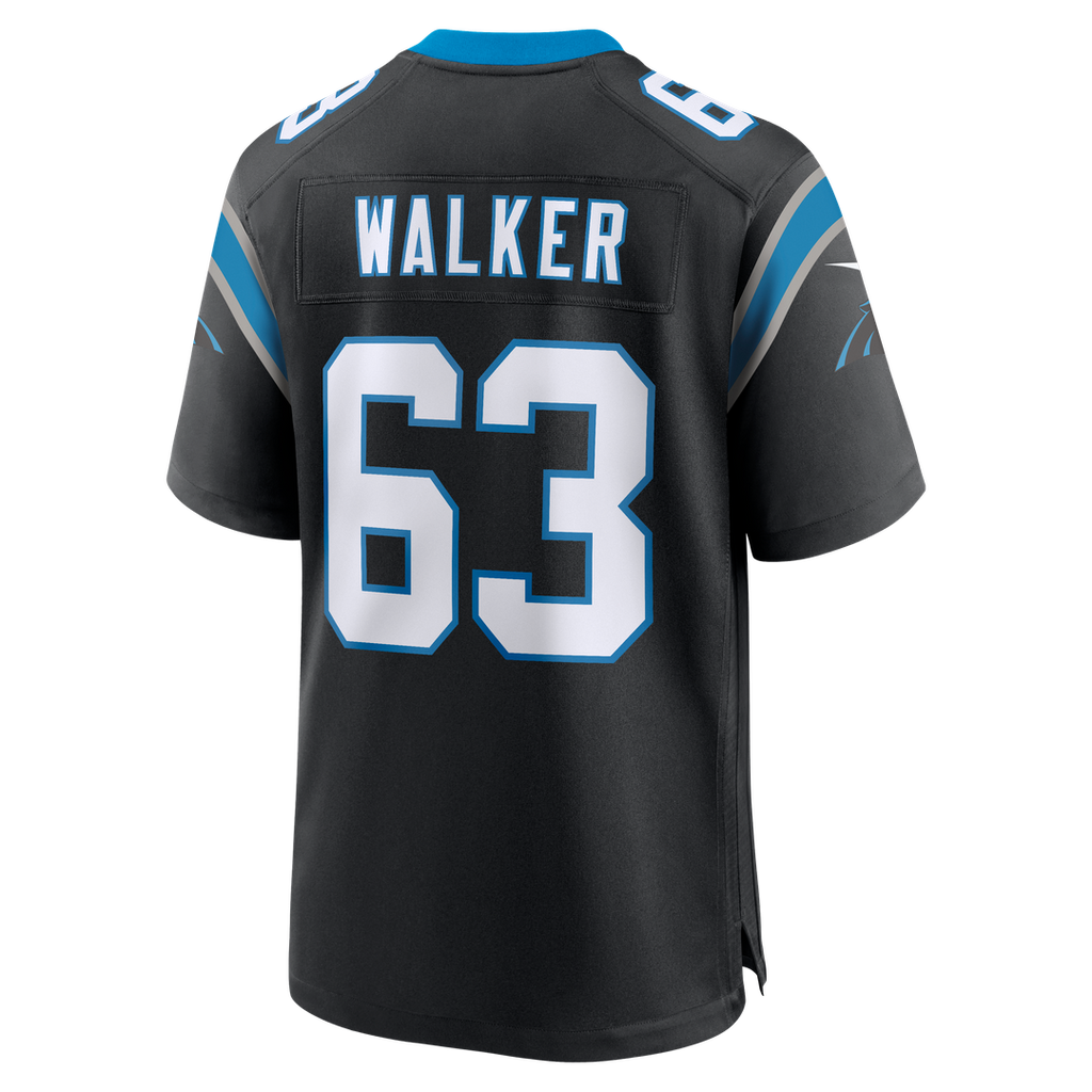 Rasheed Walker Carolina Panthers Game Jersey - Black