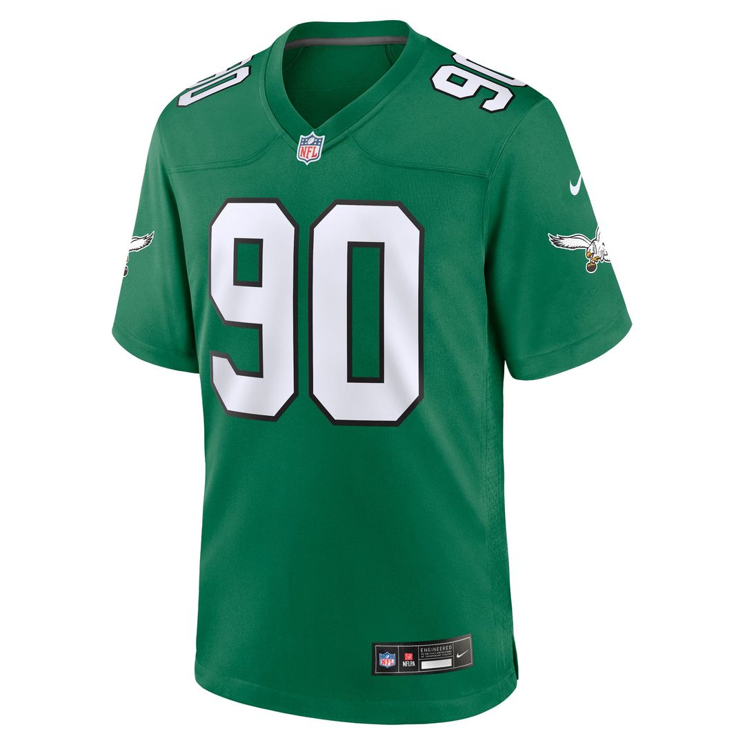 Mike Golic Philadelphia Eagles Alternate Game Jersey - Kelly Green
