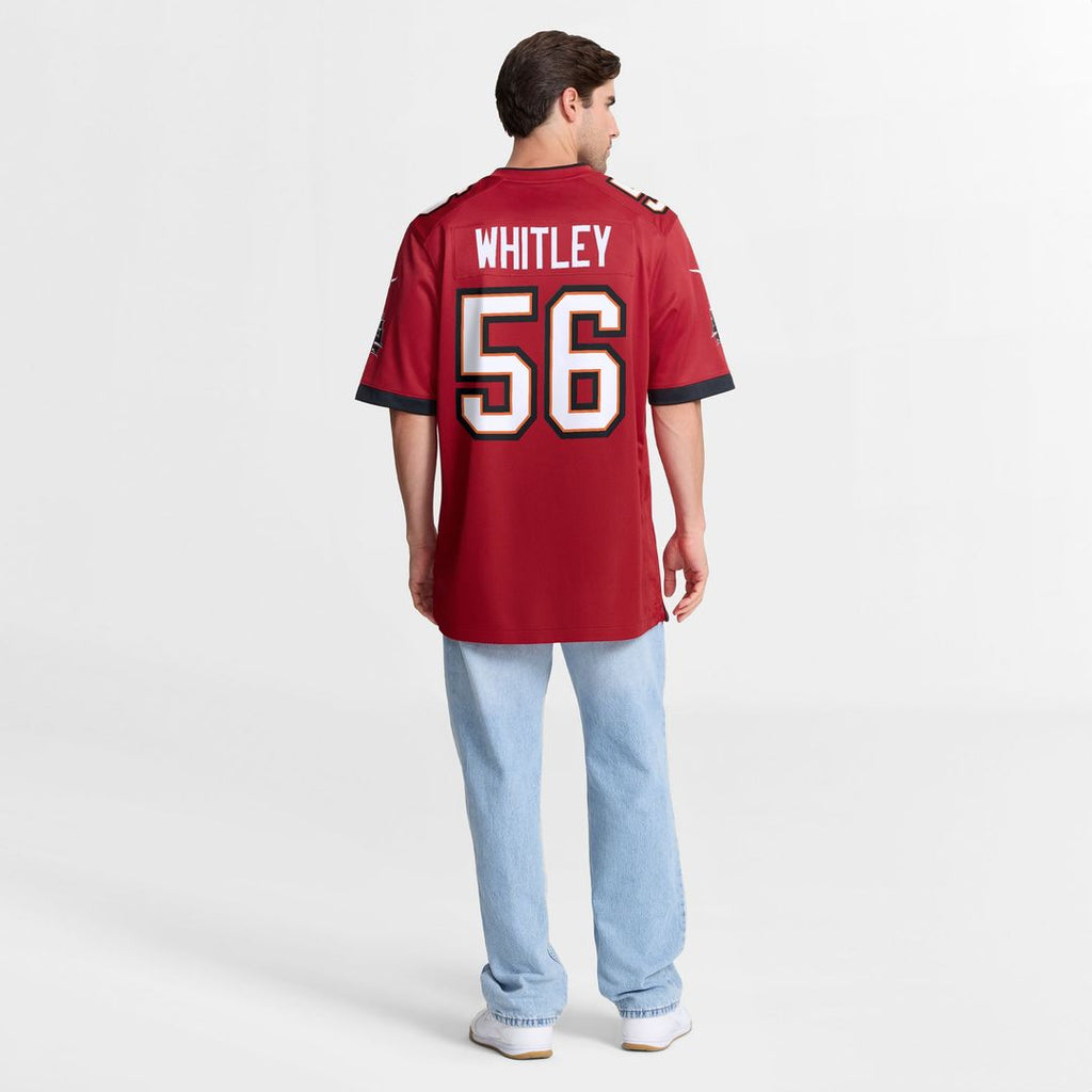 Benton Whitley Tampa Bay Buccaneers Game Jersey - Red