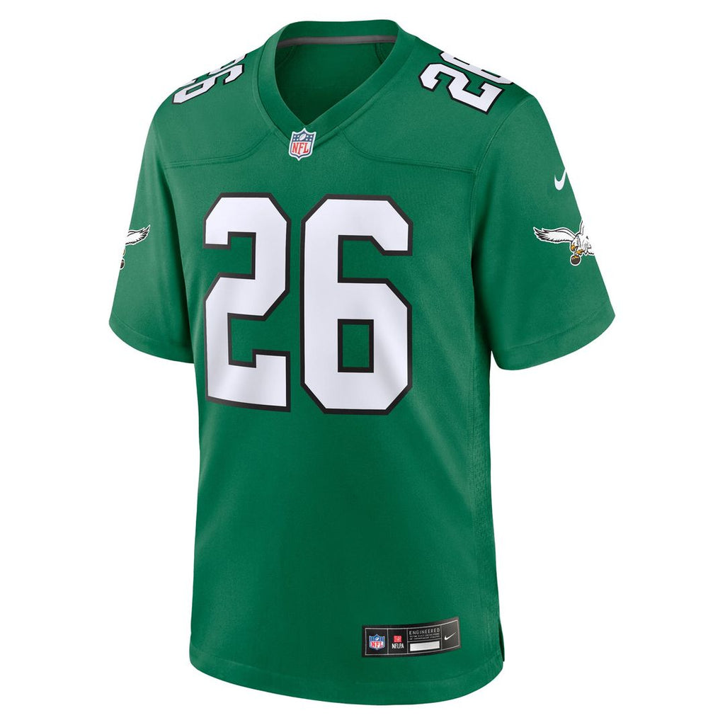Saquon Barkley Philadelphia Eagles Alternate Game Jersey - Kelly Green