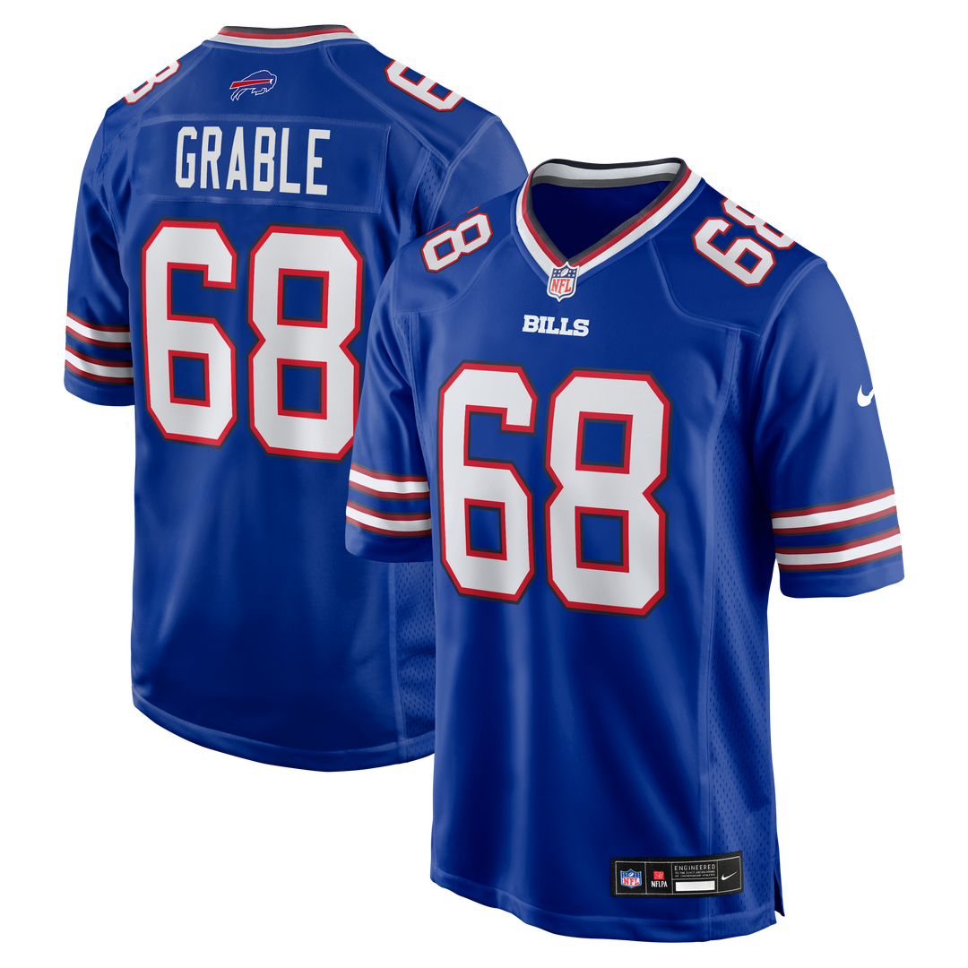 Tylan Grable Buffalo Bills Game Jersey - Royal Blue