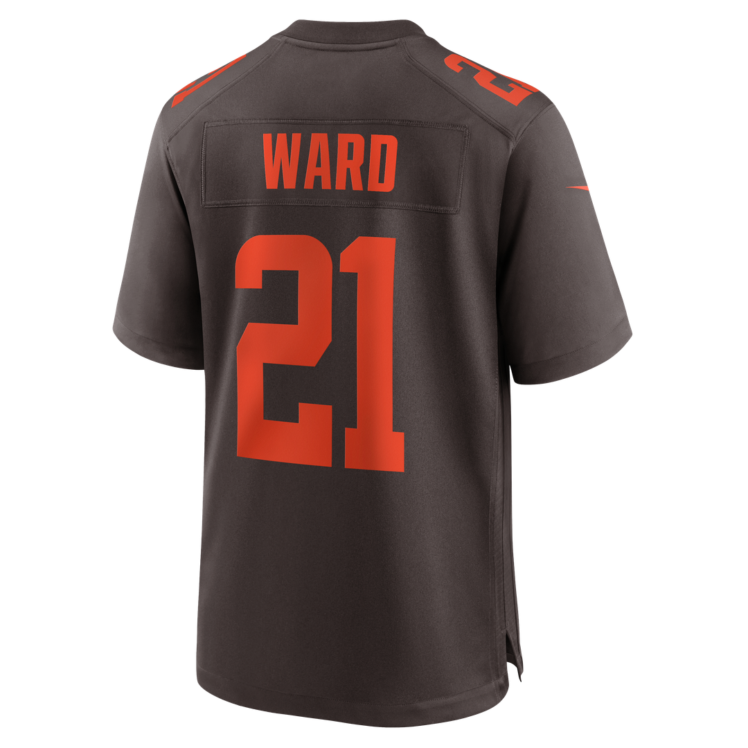 Denzel Ward Cleveland Browns Alpha Dawg Game Jersey - Brown