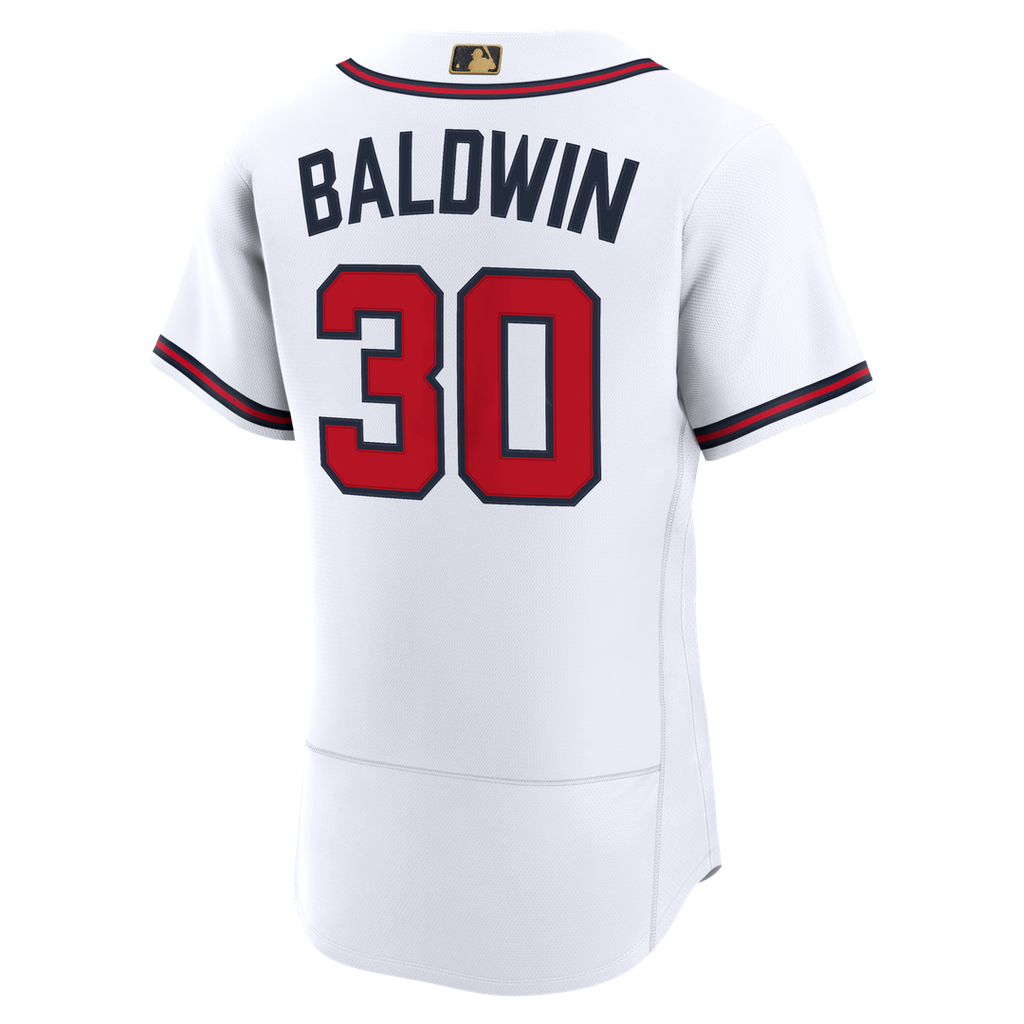 Atlanta Braves Drake Baldwin Nike White MLB Awards Authentic Jersey
