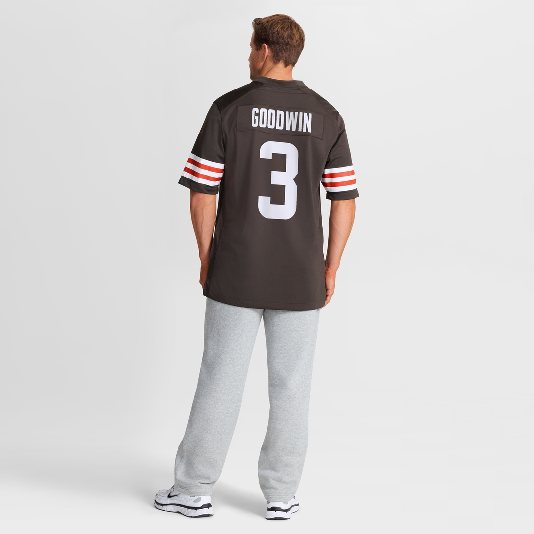 Marquise Goodwin Cleveland Browns Game Jersey - Brown