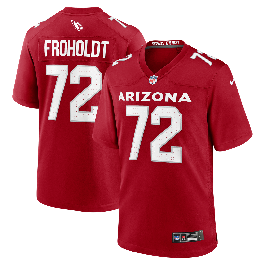 Hjalte Froholdt Arizona Cardinals Game Jersey - Cardinal