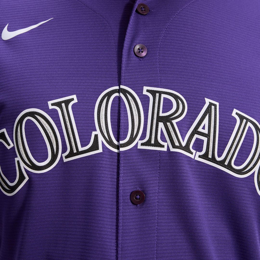 Colorado Rockies Nike Purple Alternate Replica Team Jersey