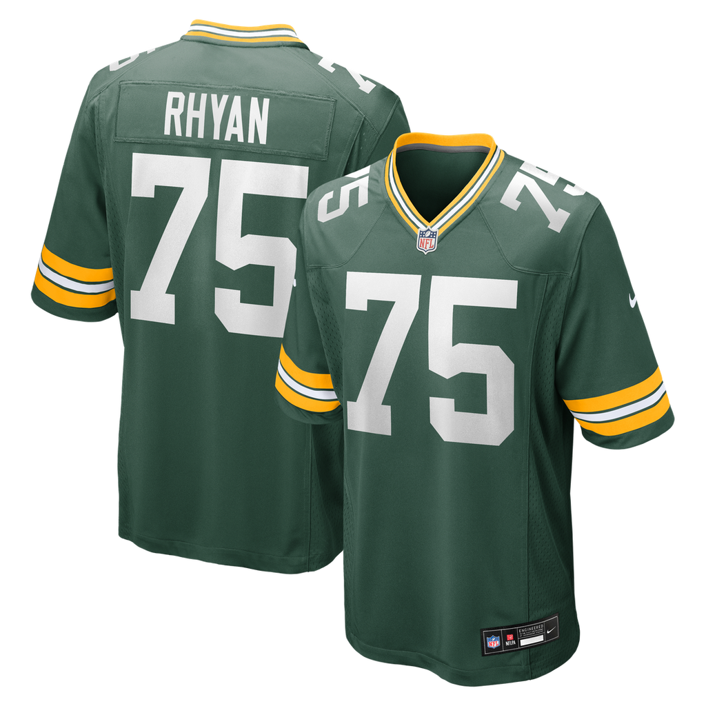 Sean Rhyan Green Bay Packers Game Jersey - Green