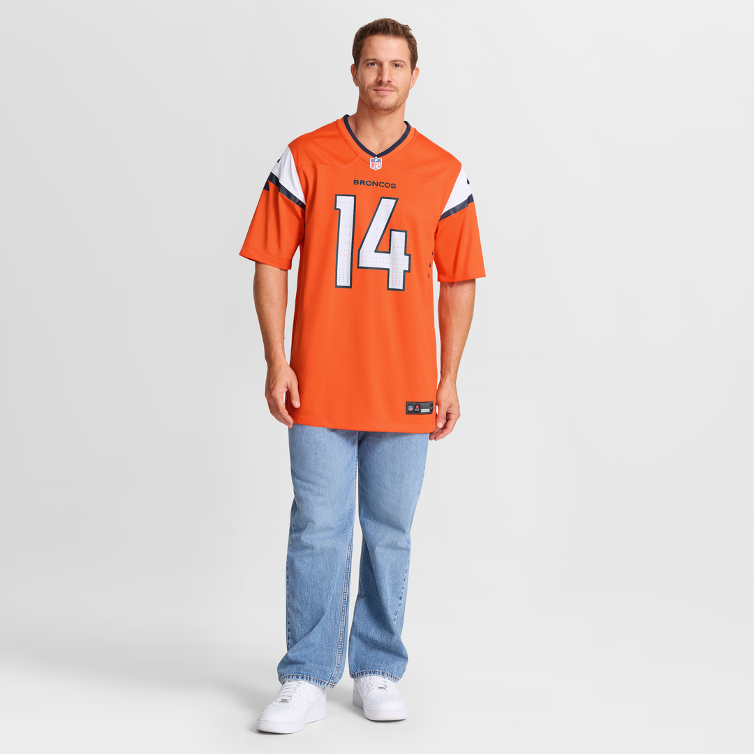 Courtland Sutton Denver Broncos Mile High Collection Game Jersey - Orange