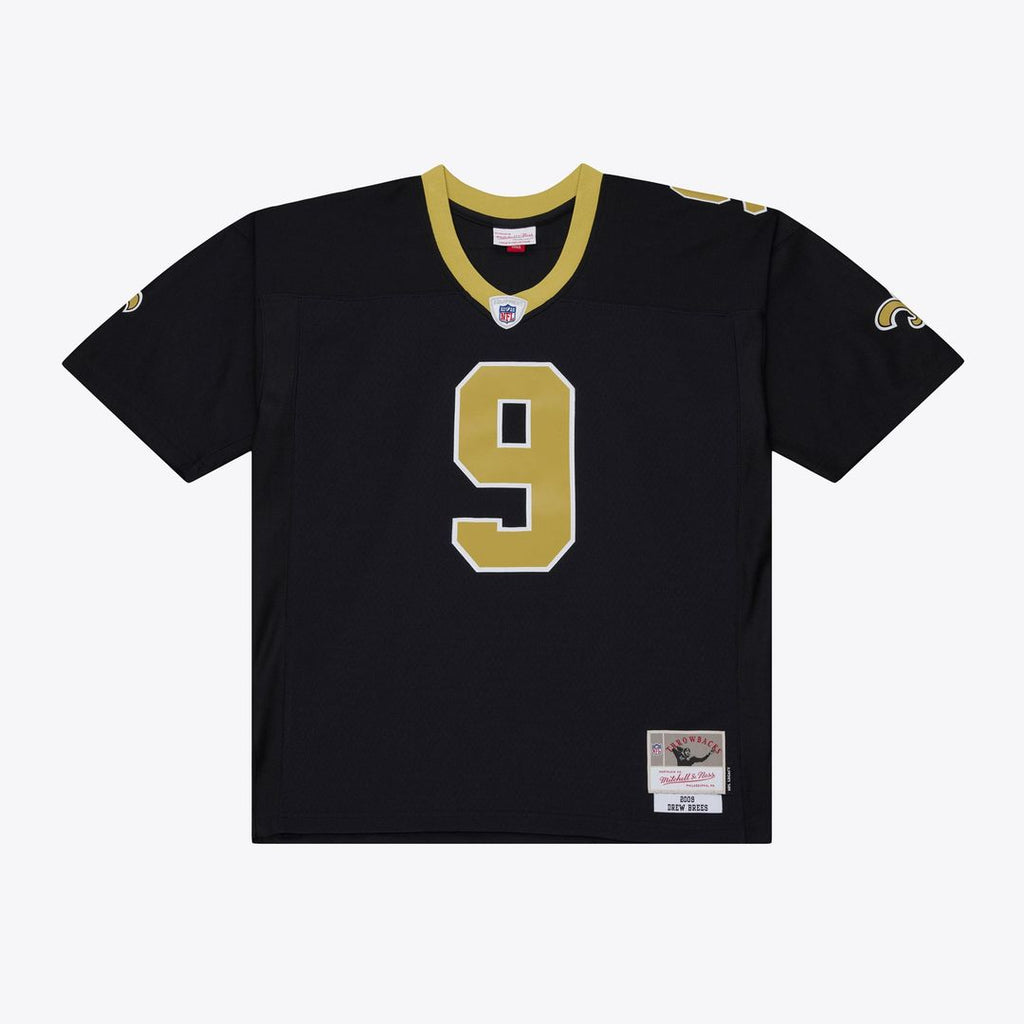 Drew Brees New Orleans Saints Big & Tall 2009 Legacy Jersey - Black