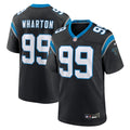 Tershawn Wharton Carolina Panthers Game Jersey - Black