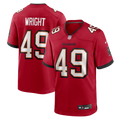 Owen Wright Tampa Bay Buccaneers Game Jersey - Red