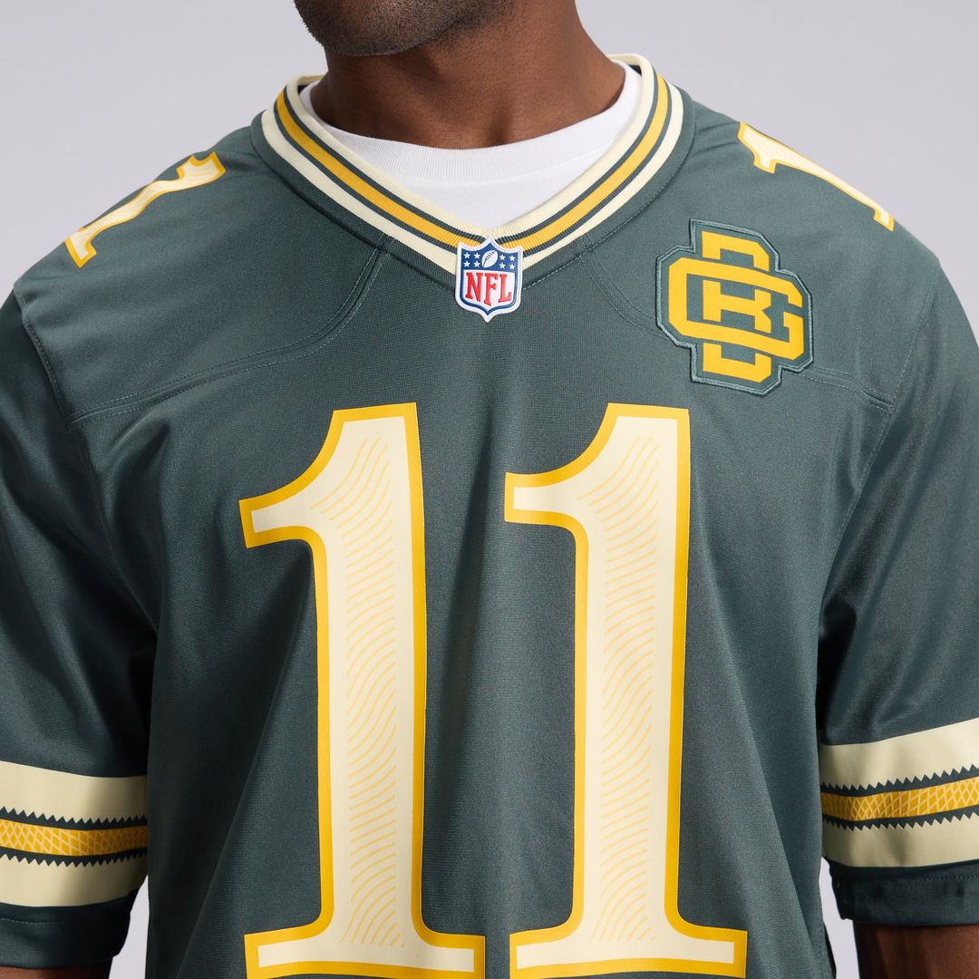 Jayden Reed Green Bay Packers 2026 Rivalries Collection Game Jersey - Green