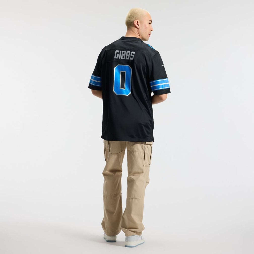 Jahmyr Gibbs Detroit Lions Game Jersey - Blue