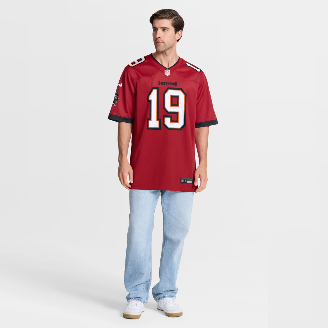 Keyshawn Johnson Tampa Bay Buccaneers Game Jersey - Red