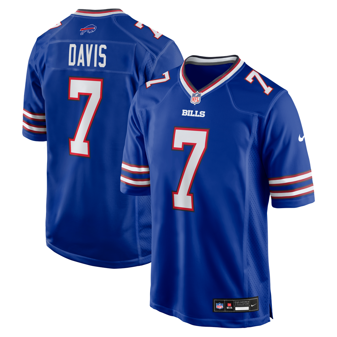 Ray Davis Buffalo Bills Game Jersey - Royal Blue