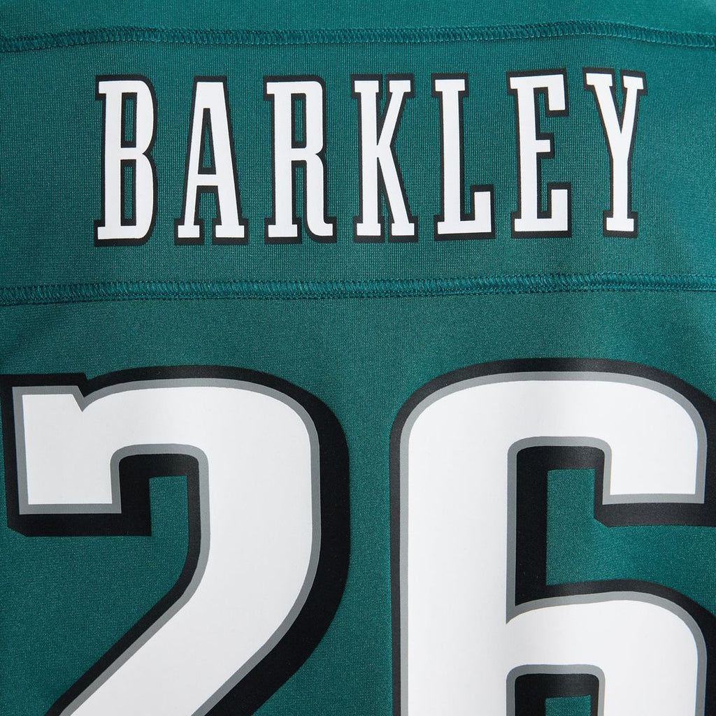 Saquon Barkley Philadelphia Eagles Game Jersey - Midnight Green