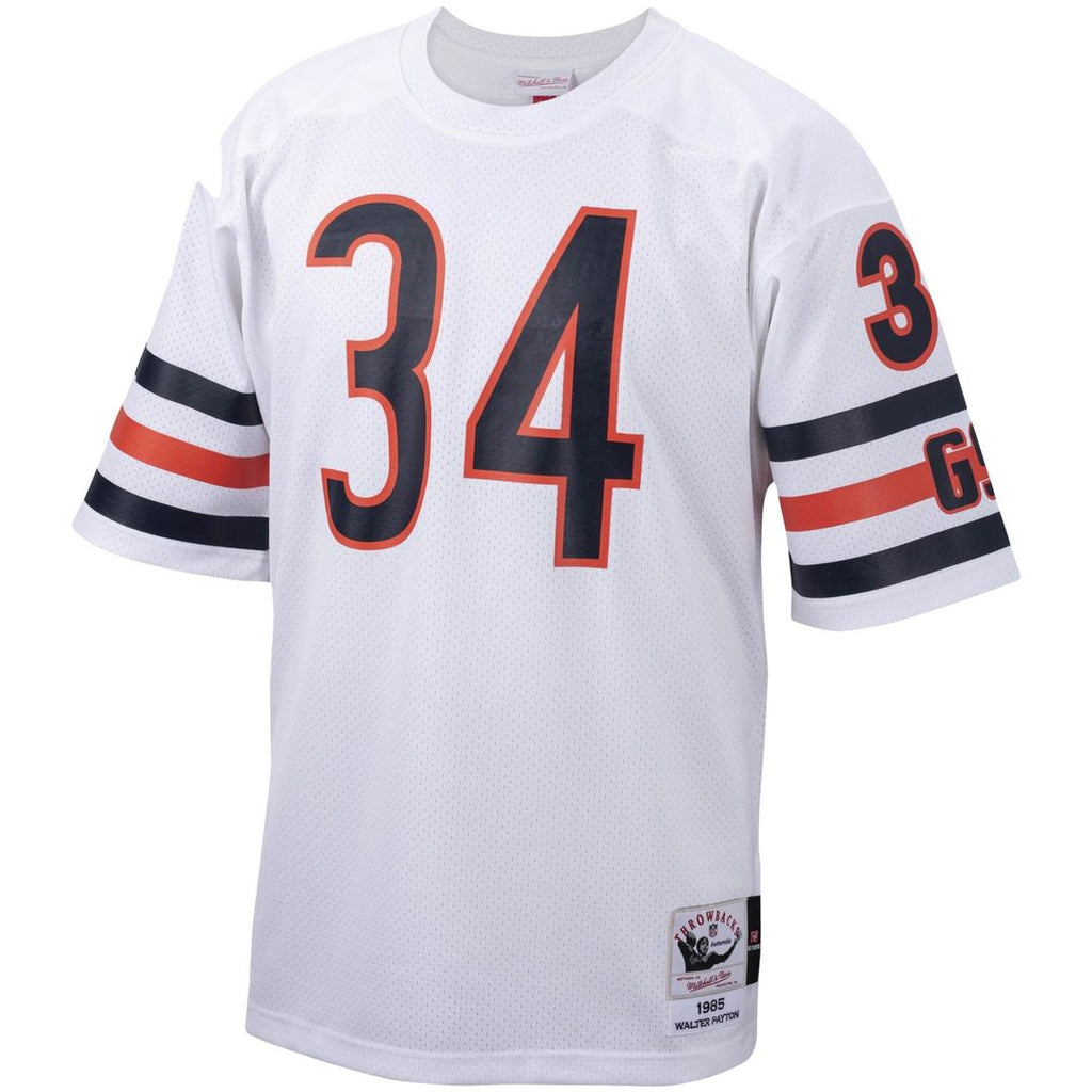 Walter Payton Chicago Bears Big & Tall 1985 Replica Jersey - White