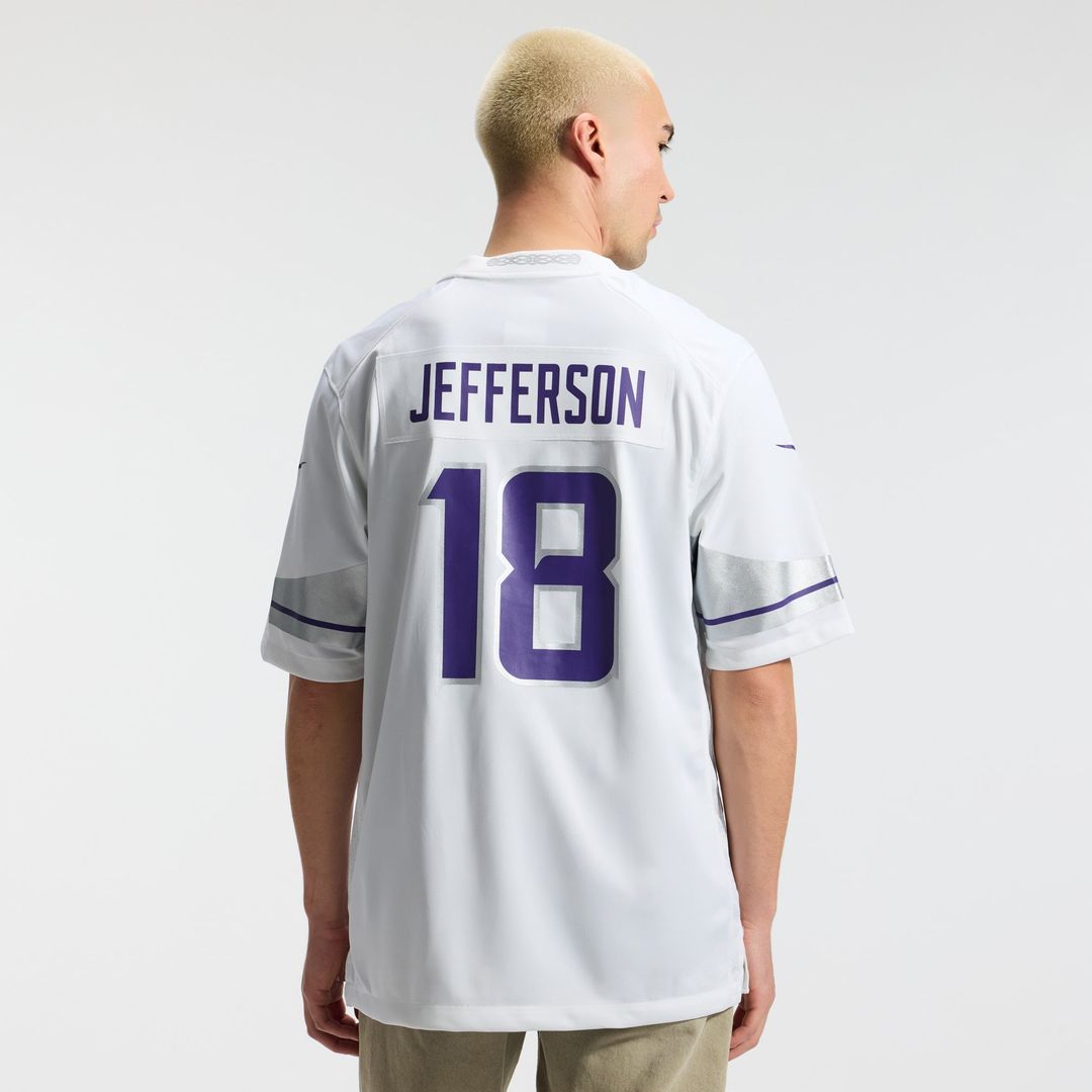 Justin Jefferson Minnesota Vikings Classic Game Jersey - Purple