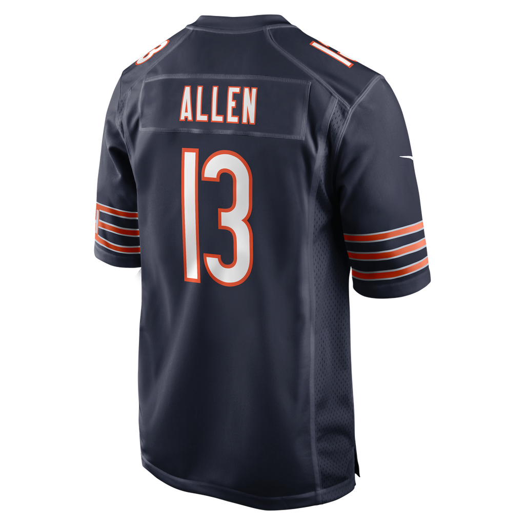 Keenan Allen Chicago Bears Game Jersey - Navy
