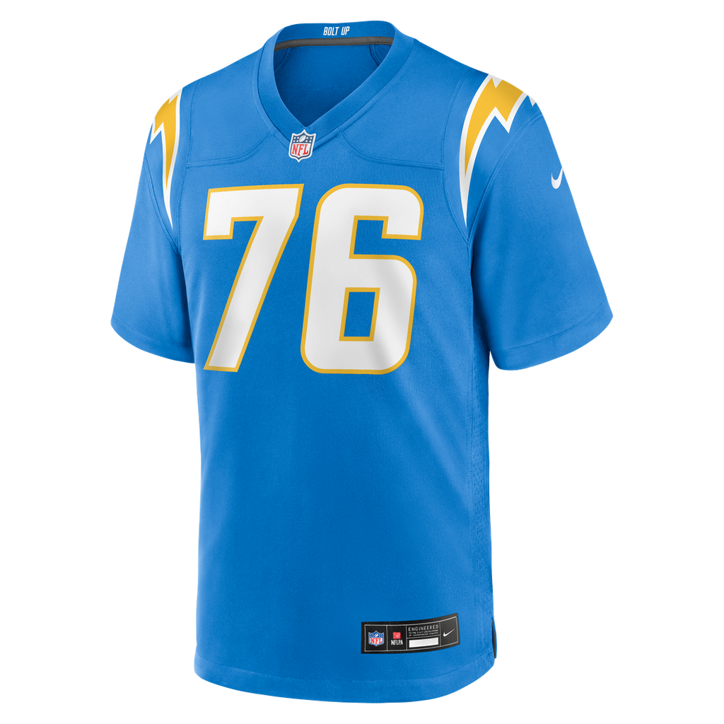 Joe Alt Los Angeles Chargers Alternate Super Chargers Game Jersey - Navy