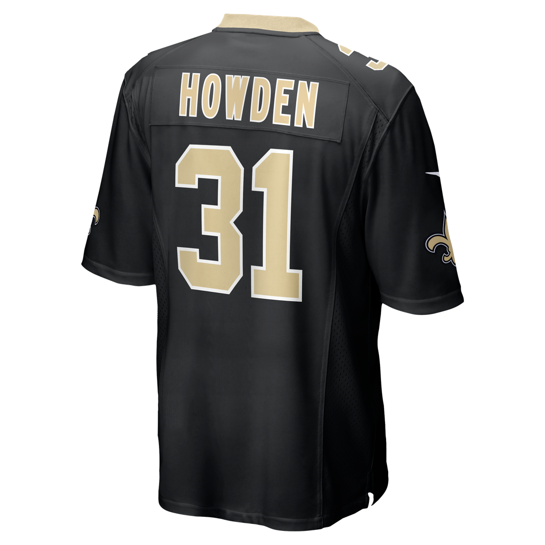 Jordan Howden New Orleans Saints Game Jersey - Black