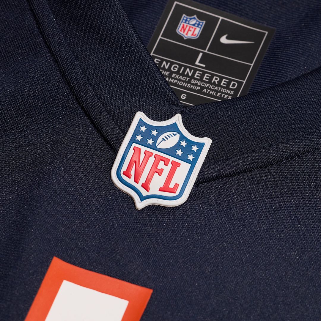 Nick McCloud Chicago Bears Game Jersey - Navy