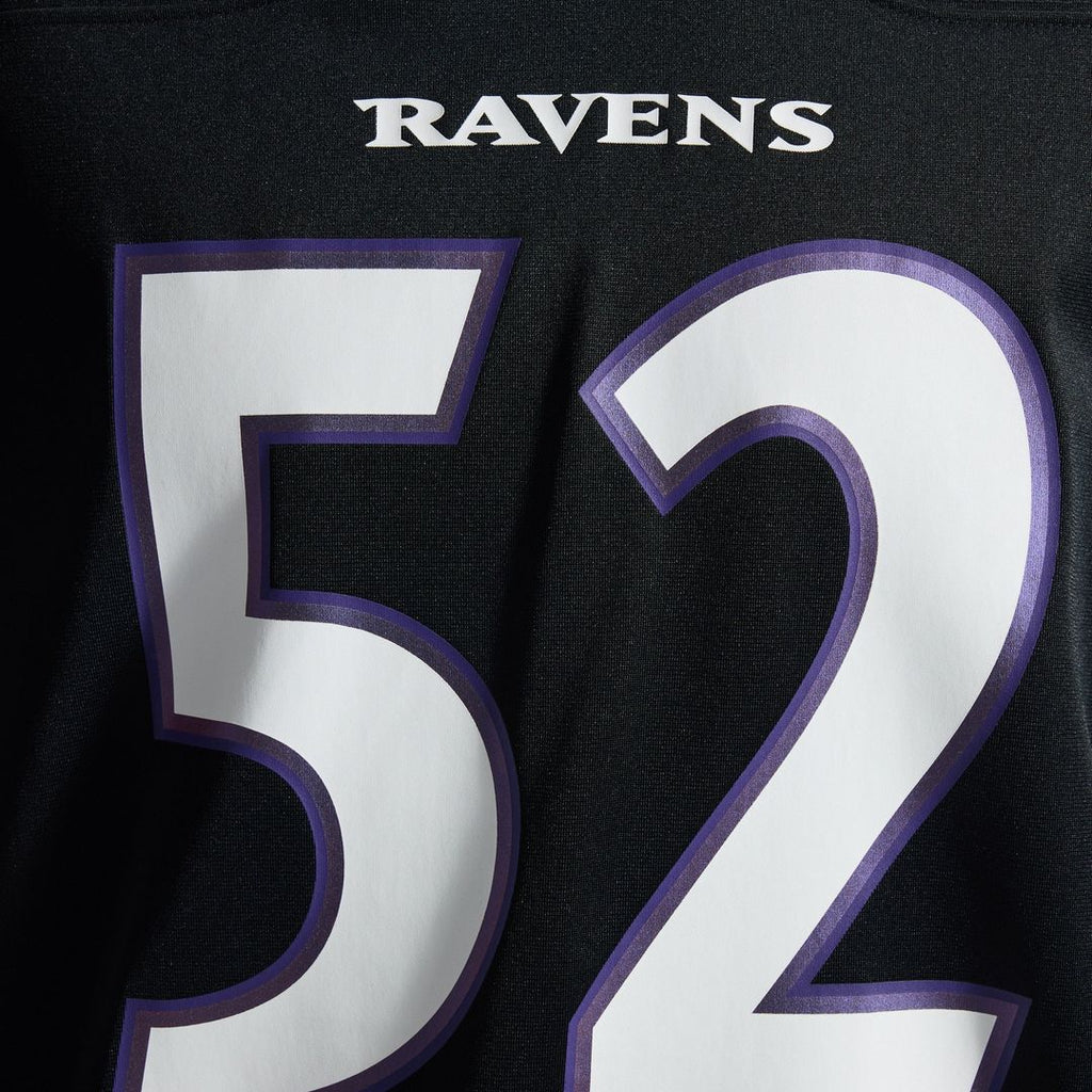 Ray Lewis Baltimore Ravens Alternate Game Jersey - Black