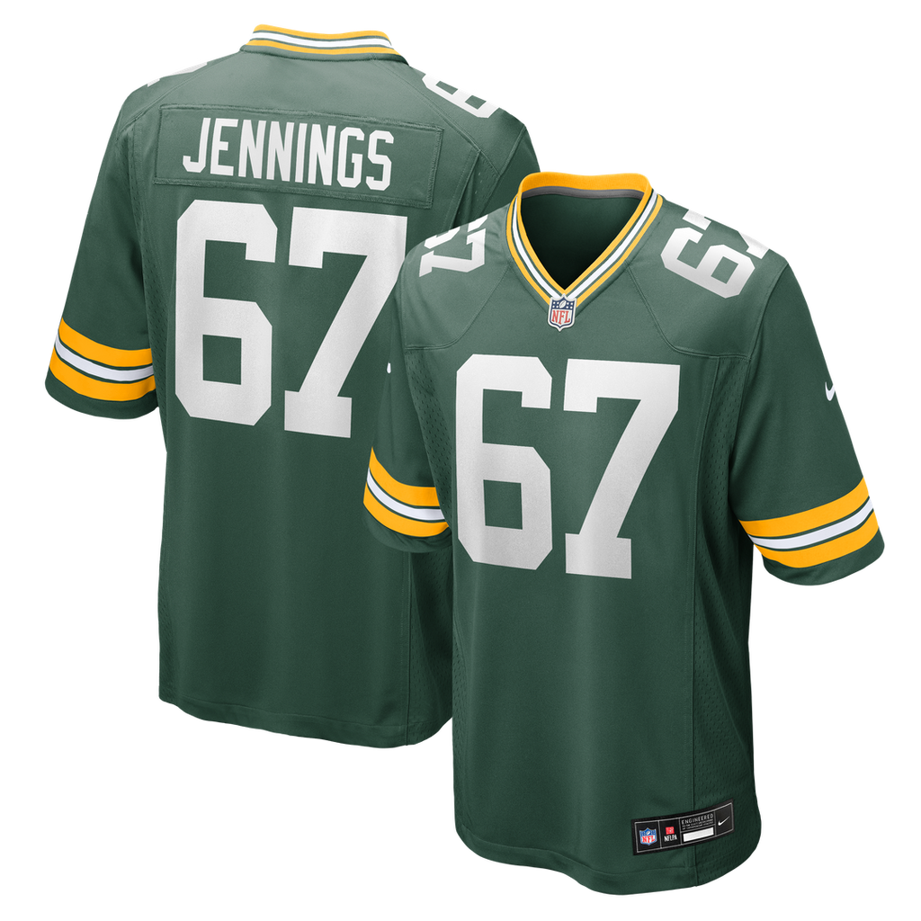 Donovan Jennings Green Bay Packers Game Jersey - Green
