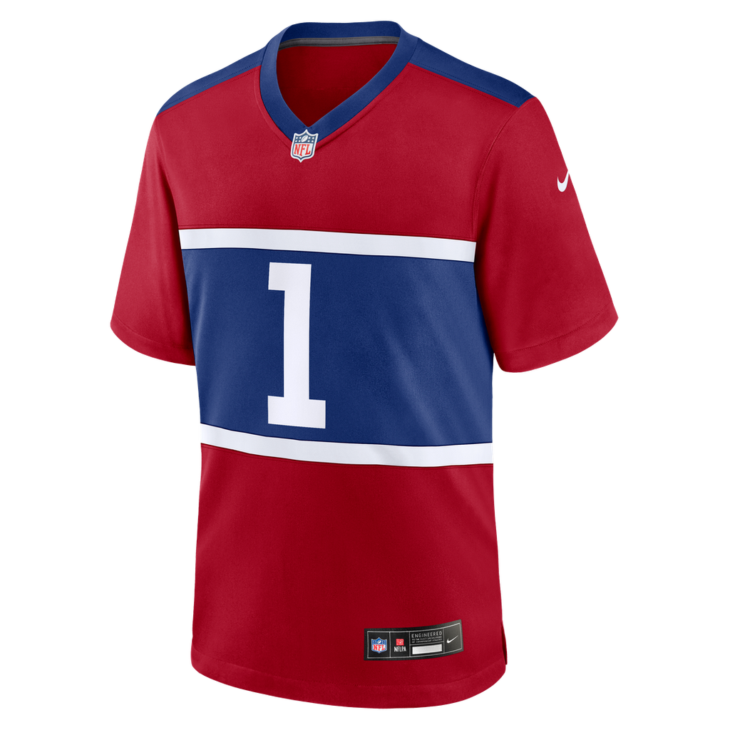Malik Nabers New York Giants Game Jersey - Royal Blue