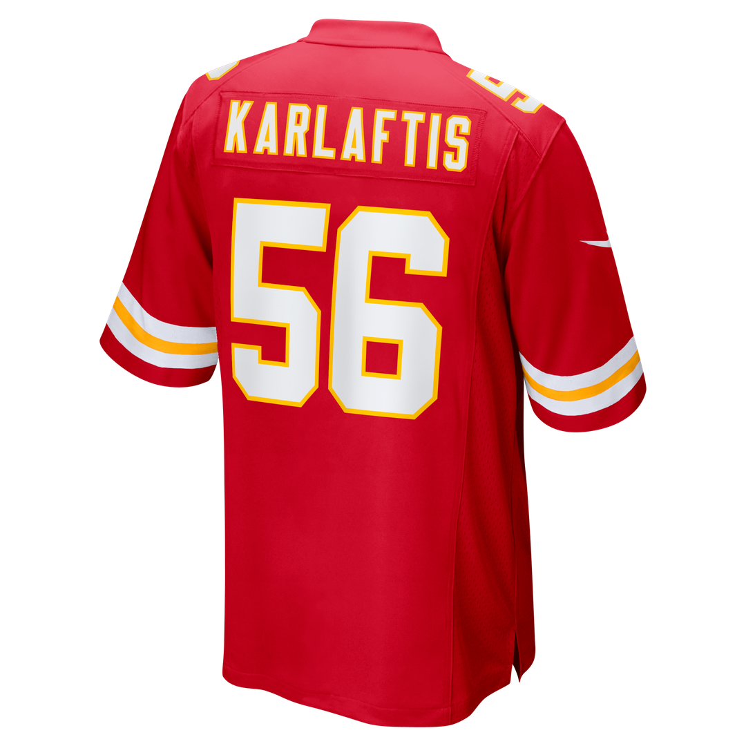 George Karlaftis Kansas City Chiefs Game Jersey - Red