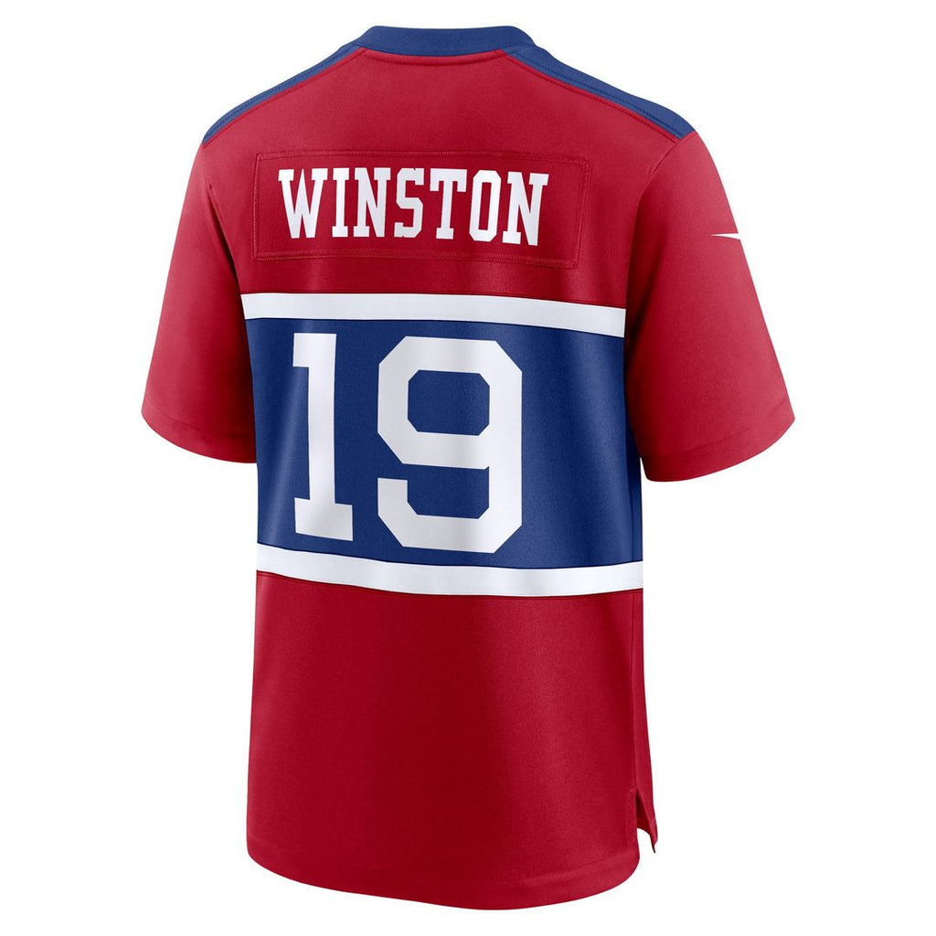 Jameis Winston New York Giants Game Jersey - Royal Blue