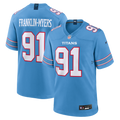 John Franklin-Myers Tennessee Titans Game Jersey - Light Blue