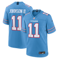 Jermaine Johnson II Tennessee Titans Game Jersey - Light Blue