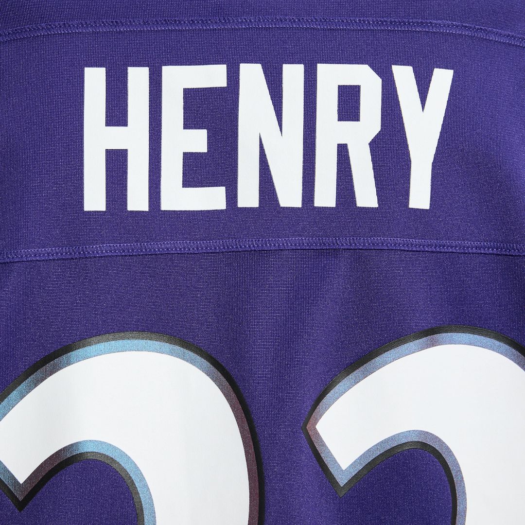 Derrick Henry Baltimore Ravens Game Jersey - Purple