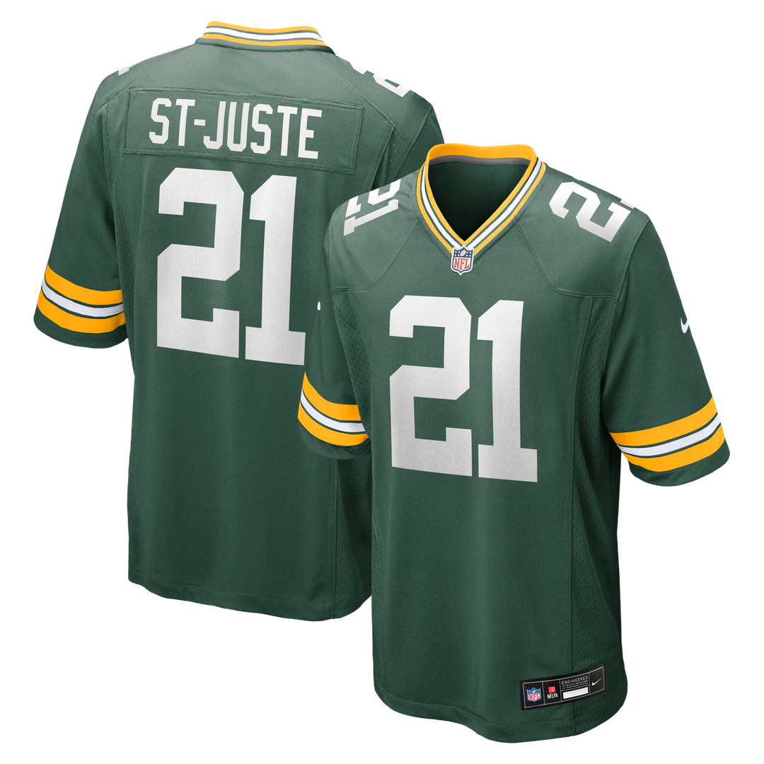 Benjamin St-Juste Green Bay Packers Game Jersey - Green