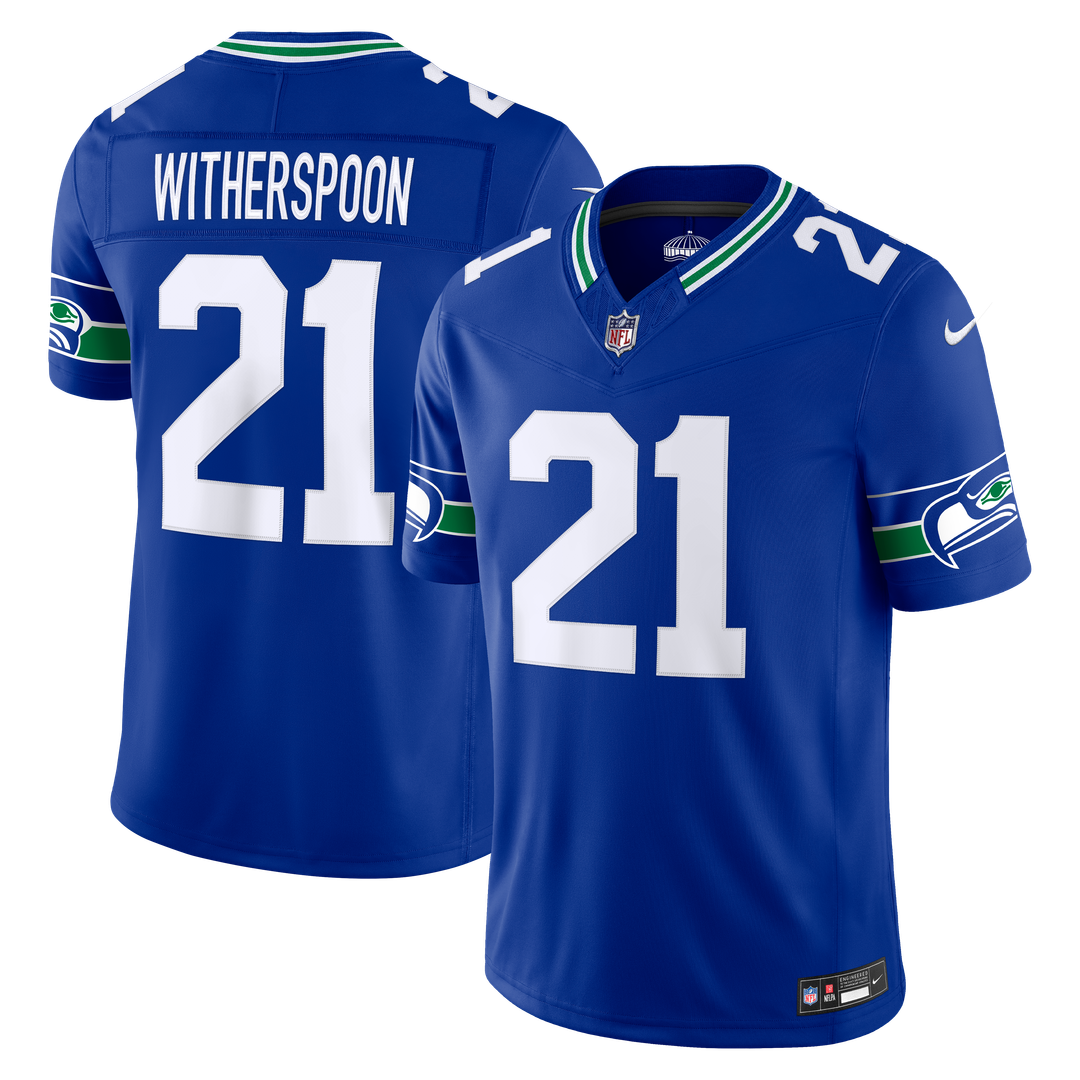 Devon Witherspoon Seattle Seahawks Vapor F.U.S.E. Stitched Limited Jersey - College Navy