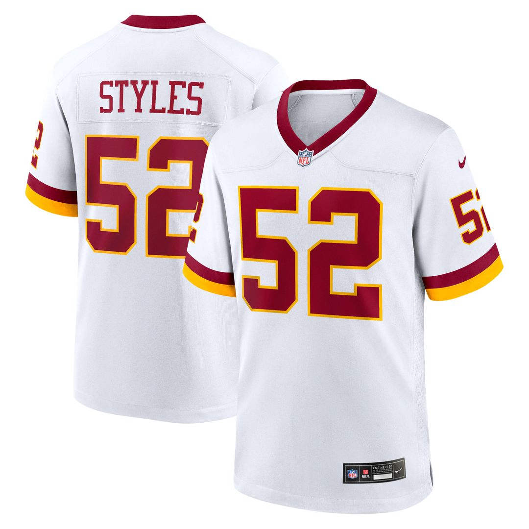 Sonny Styles Washington Commanders Game Jersey - Burgundy