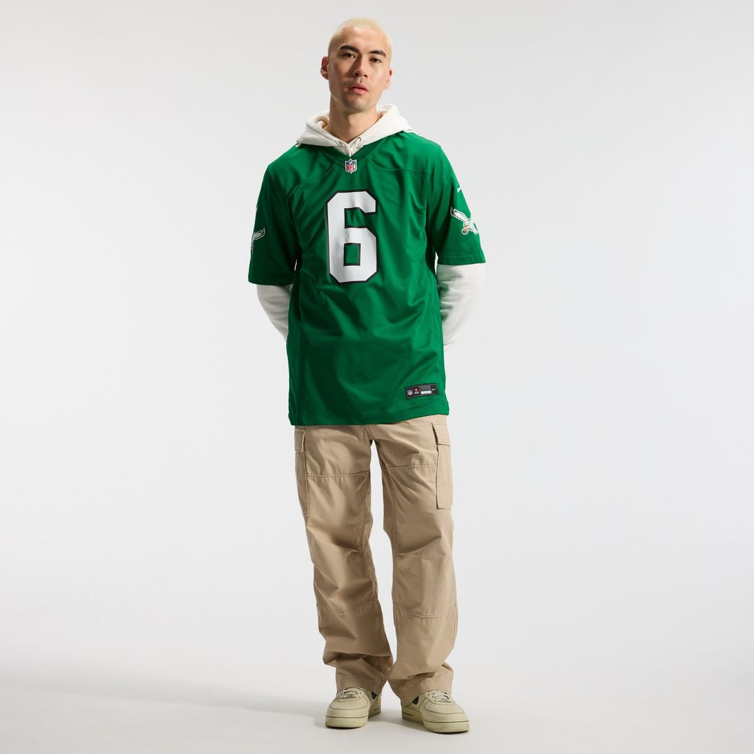 DeVonta Smith Philadelphia Eagles Alternate Game Jersey - Kelly Green