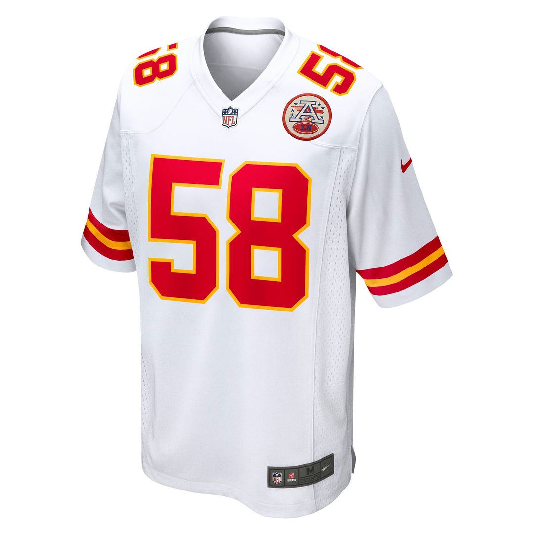 Derrick Thomas Kansas City Chiefs Game Jersey - White