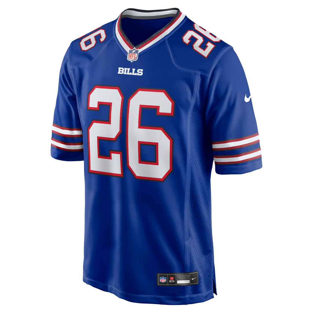 Ty Johnson Buffalo Bills Game Jersey - Royal Blue