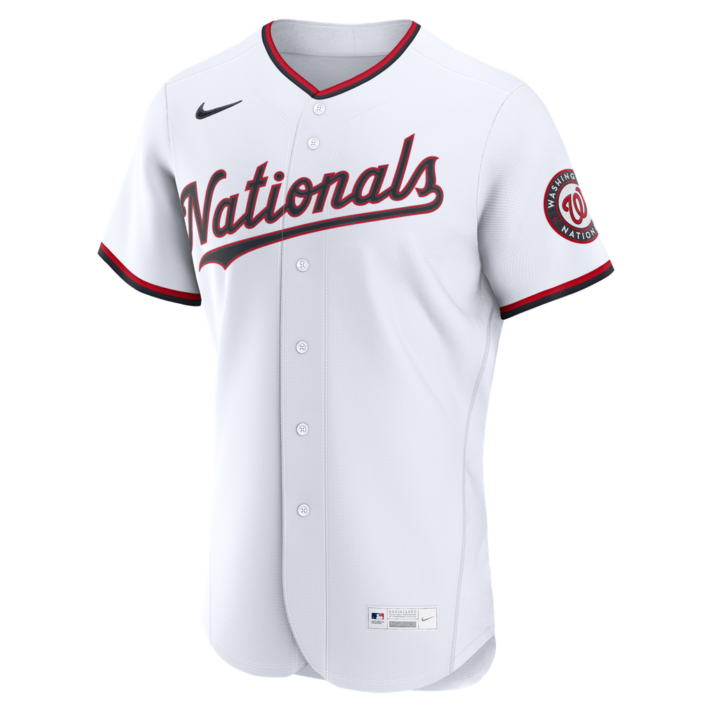 Washington Nationals Nike White Home Authentic Jersey