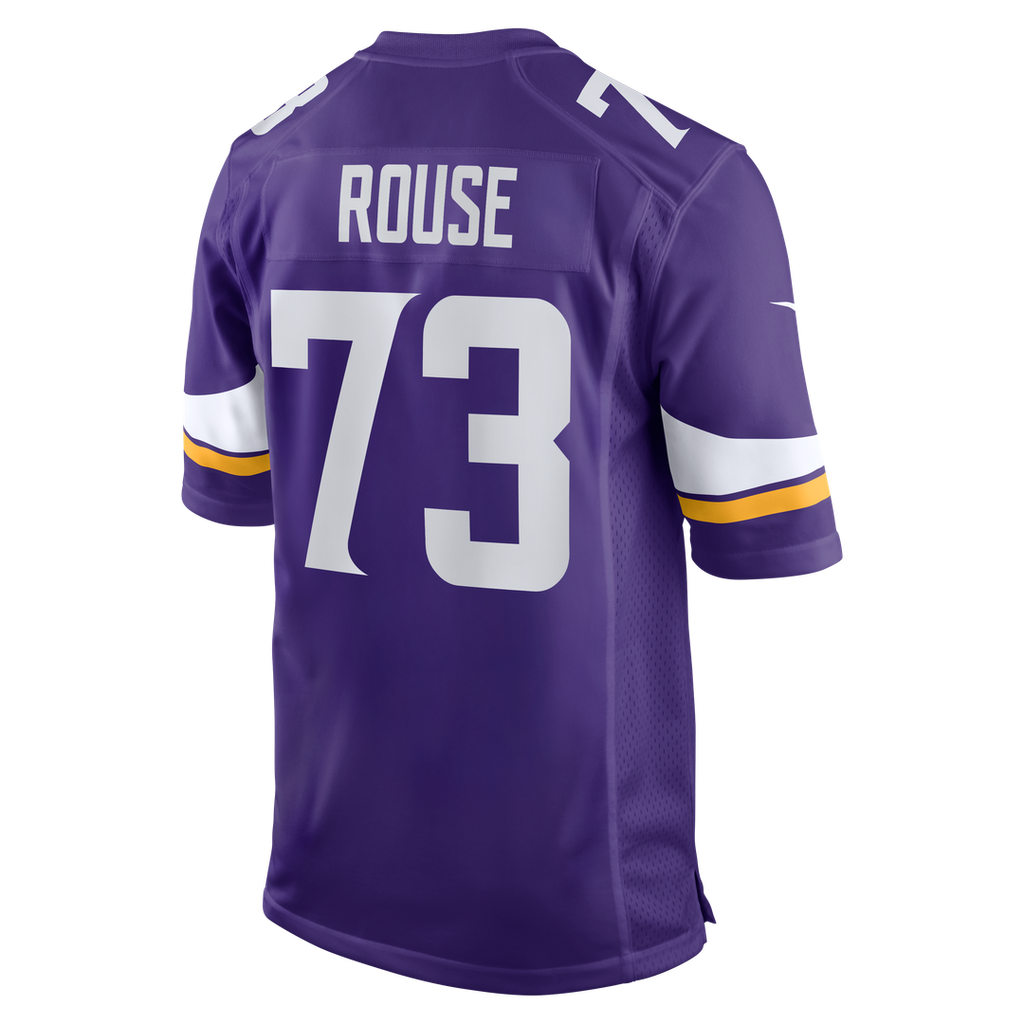 Walter Rouse Minnesota Vikings Game Jersey - Purple