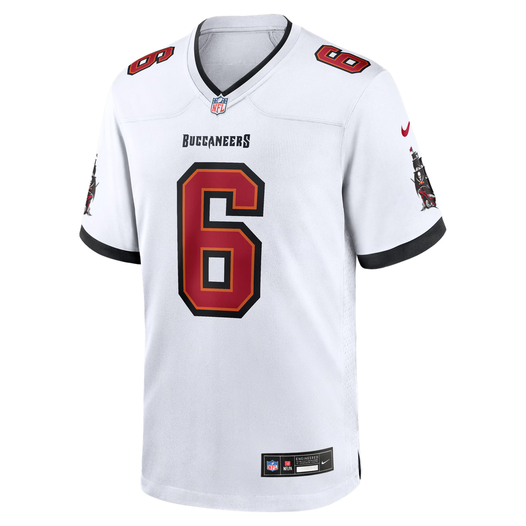 Baker Mayfield Tampa Bay Buccaneers Away Game Jersey - White