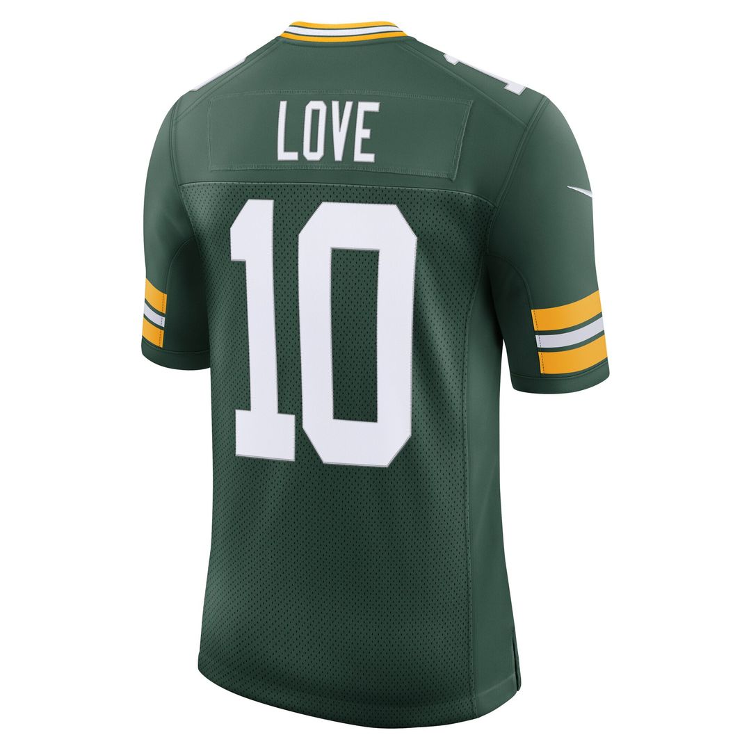 Jordan Love Green Bay Packers Vapor Untouchable Limited Jersey - Green