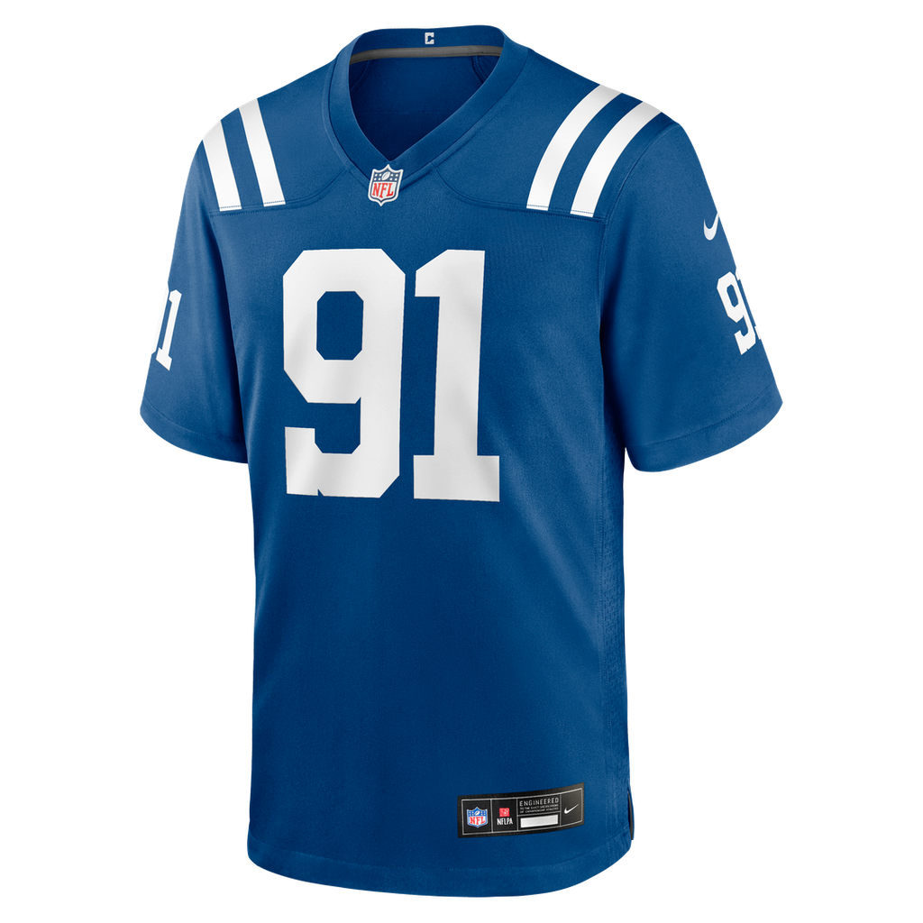 JT Tuimoloau Indianapolis Colts Game Jersey - Royal Blue