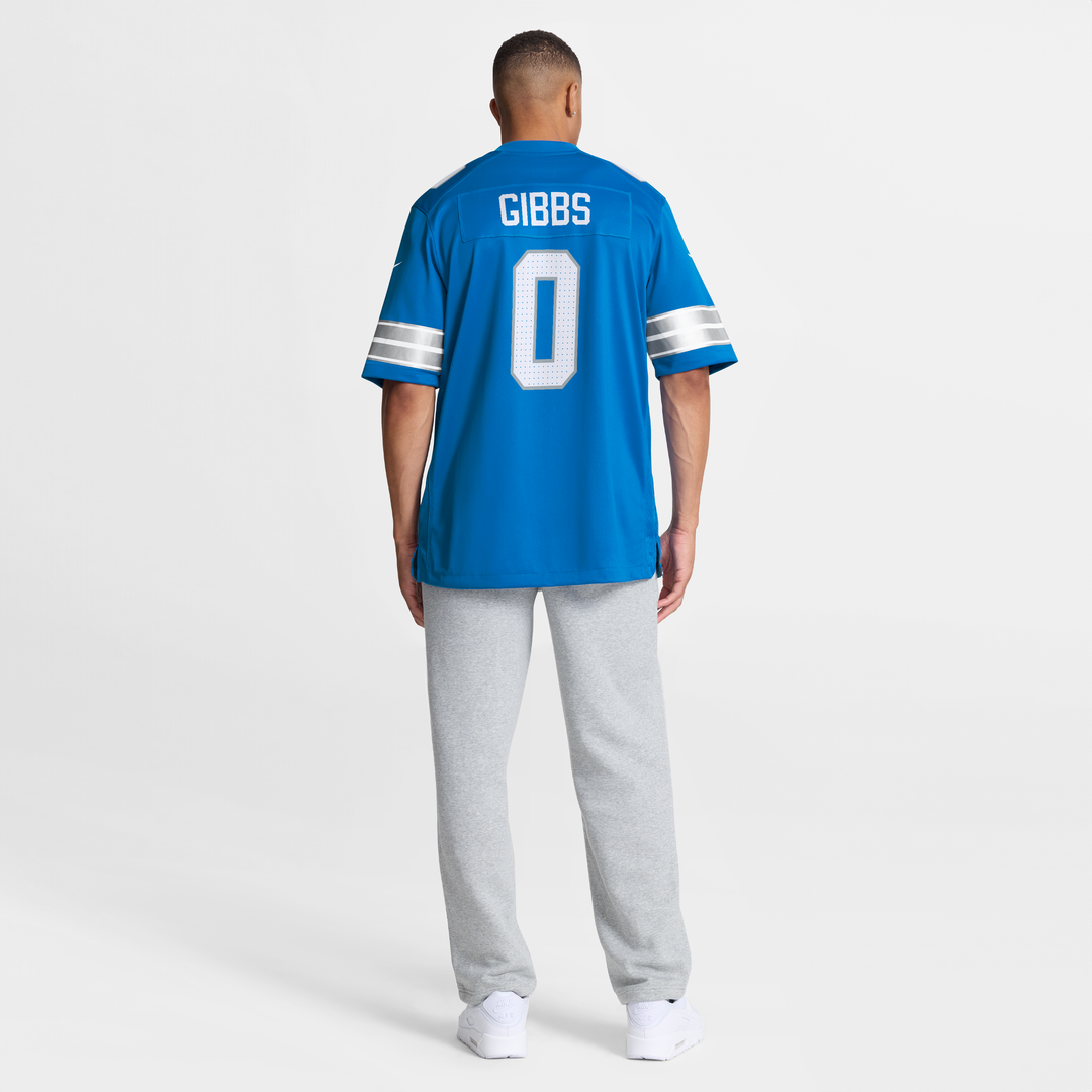 Jahmyr Gibbs Detroit Lions 2nd Alternate Game Jersey - Black
