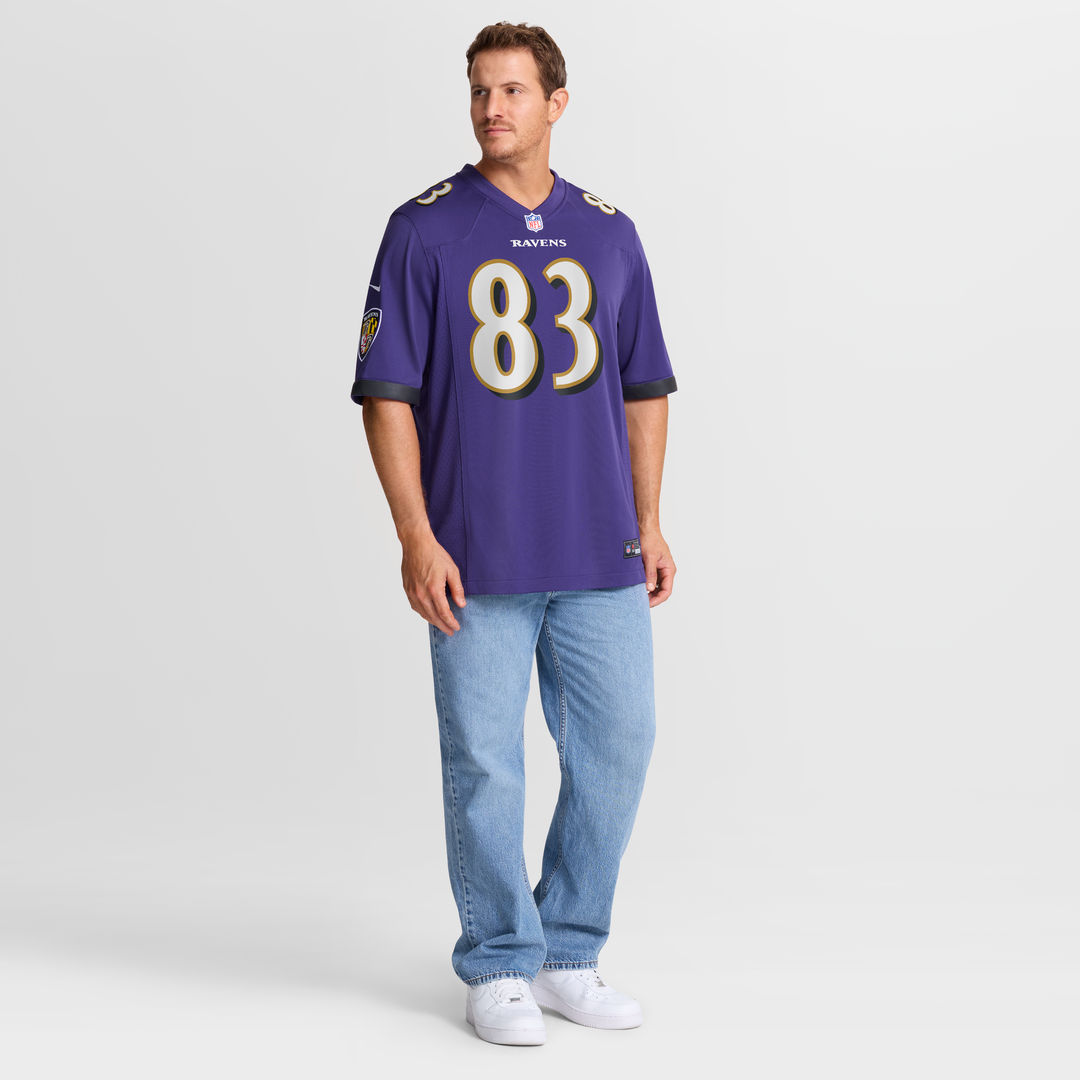 LaJohntay Wester Baltimore Ravens Game Jersey - Purple
