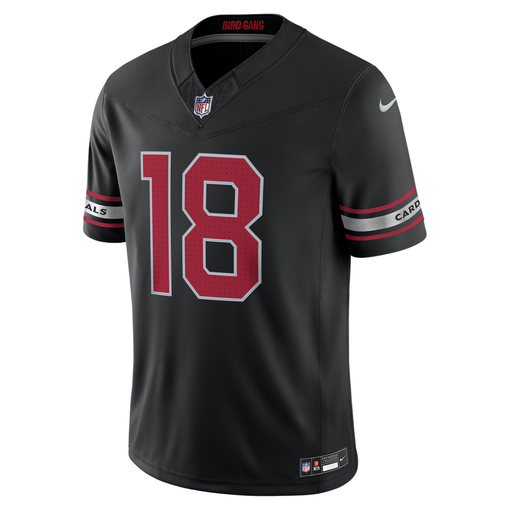 Marvin Harrison Jr. Arizona Cardinals Alternate Vapor F.U.S.E. Stitched Limited Jersey - Black