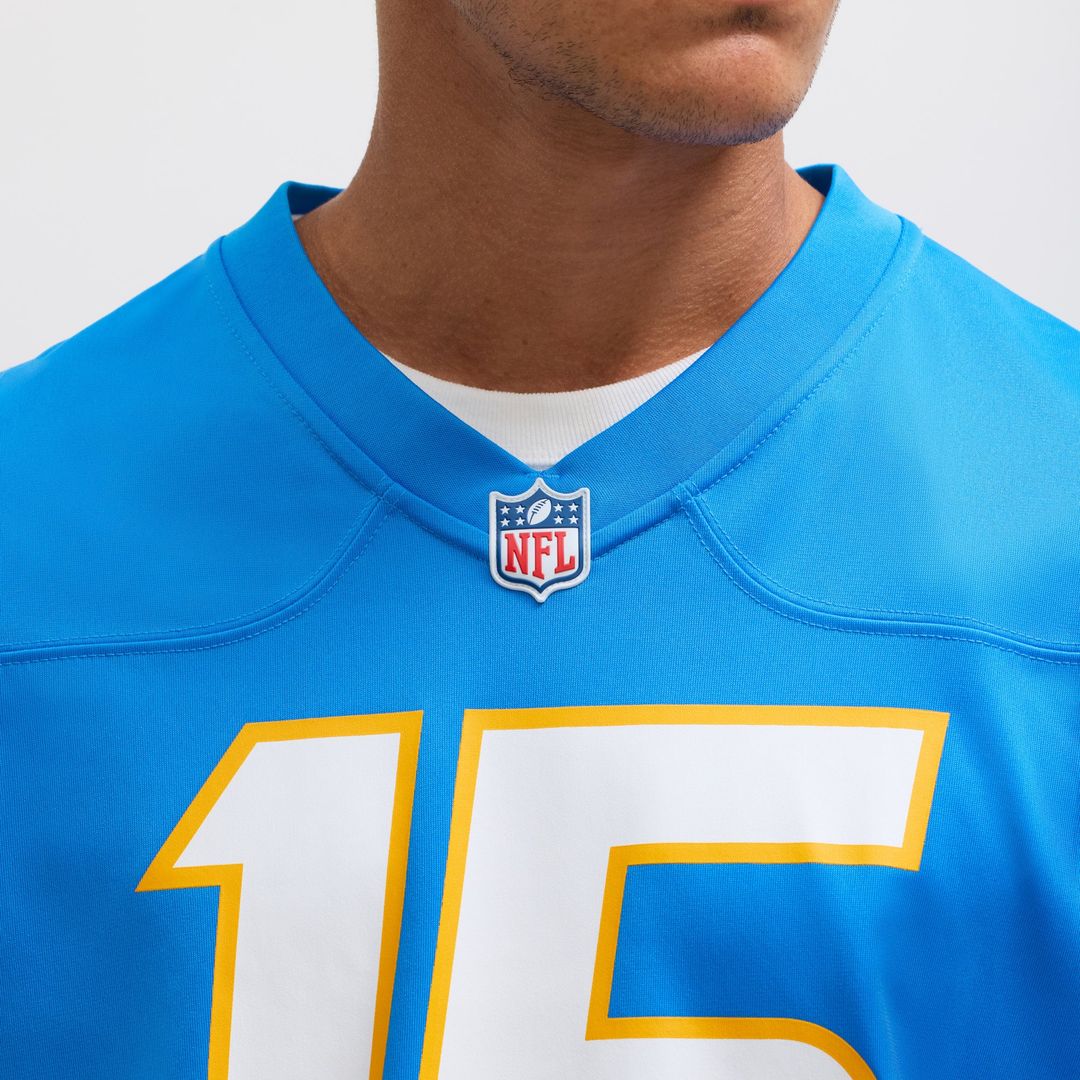 Ladd McConkey Los Angeles Chargers Alternate Super Chargers Game Jersey - Navy